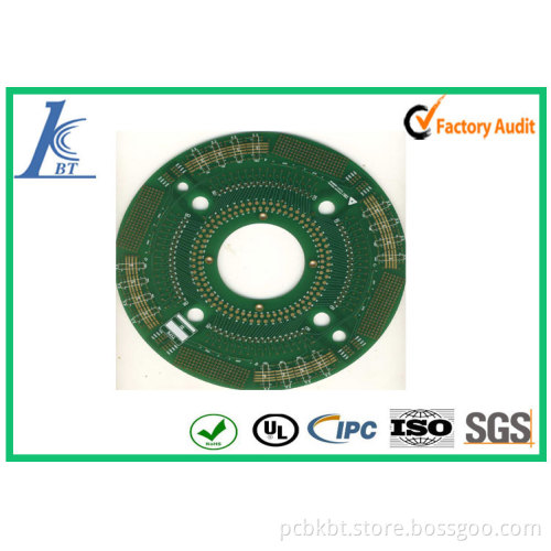 Double Sided PCB with Round Shape